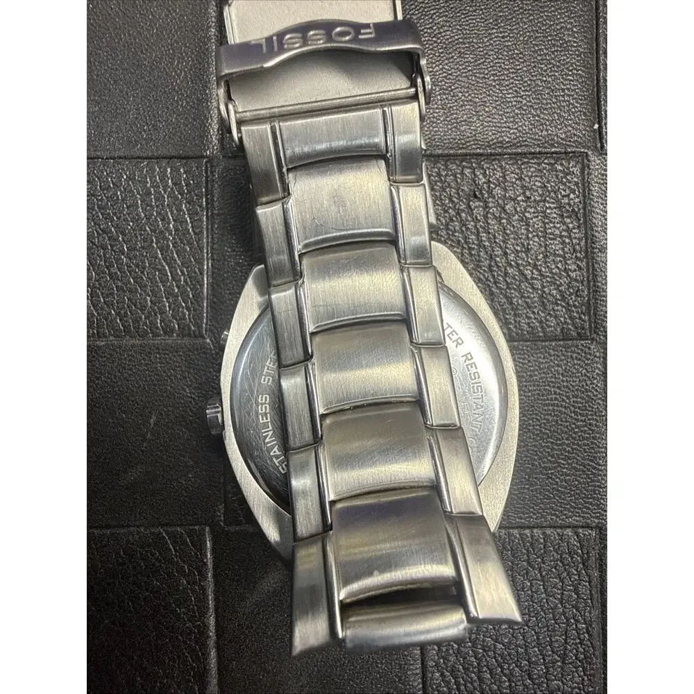 Men’s Fossil Kaleido LI-2316 7.75” Band 40mm Case New Batteries Full Functioning
